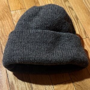 Eddie Bauer Black and Gray Knit hat